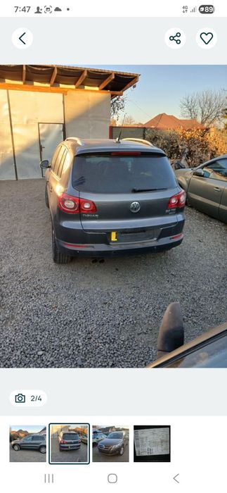 Dezmembrez Piese Vw Tiguan 4x4 din 2009