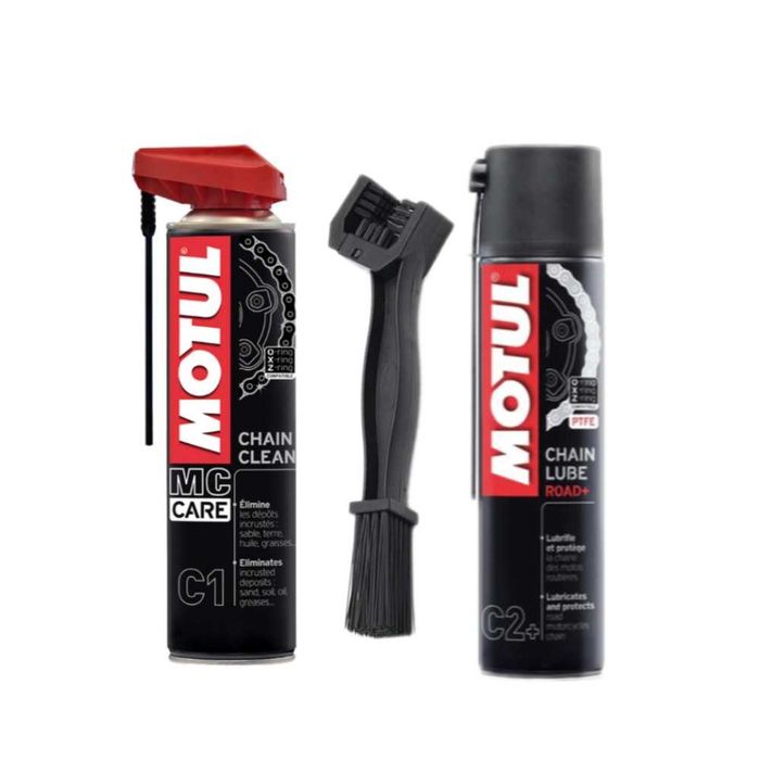 Kit curatare/ungere lant moto Motul