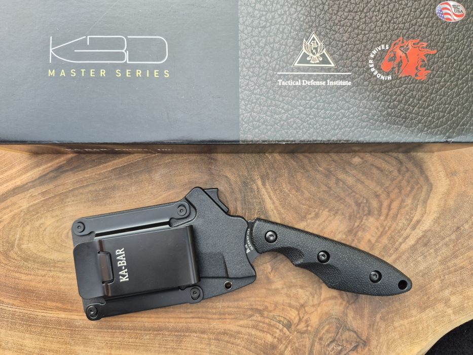 Нож KA BAR Hinderer 2485 с фиксирано острие,фултанг  с  кания