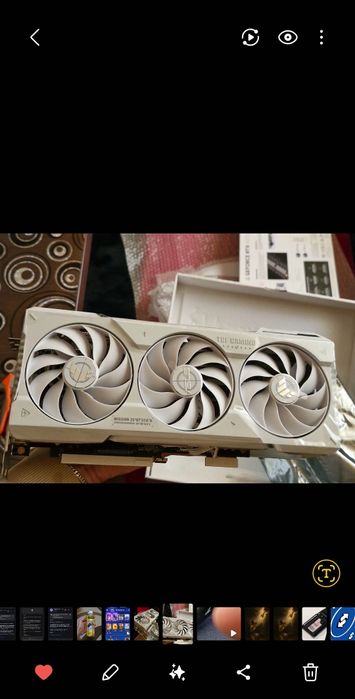 Видео карта RTX 4070 ti super btf