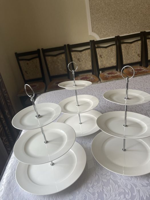 Этажерки трехярусные