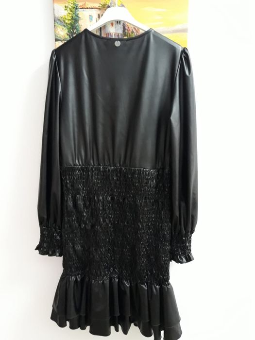 Rochie BSB Collection L, nouă, imitatie de piele