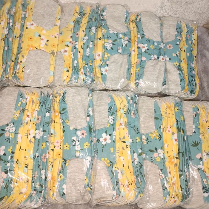 Многоразовые экологические прокладки/100%хлопок./Оптом и в розницу