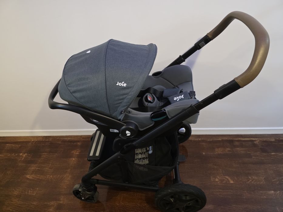 Бебешка количка 3 в 1 Joie chrome™ dlx trio
