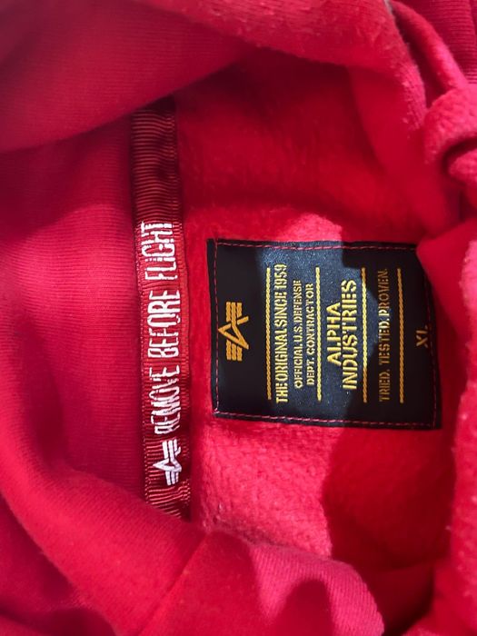 Alpha Industries худи оригинал