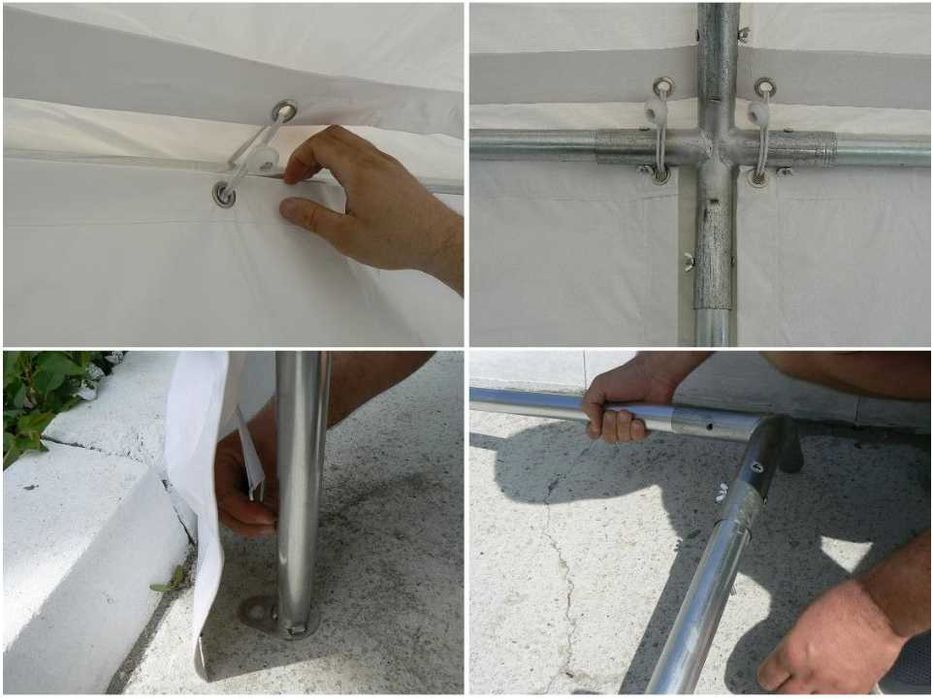 Шатра 3х6 различни цветове, 100% водоустойчив PVC