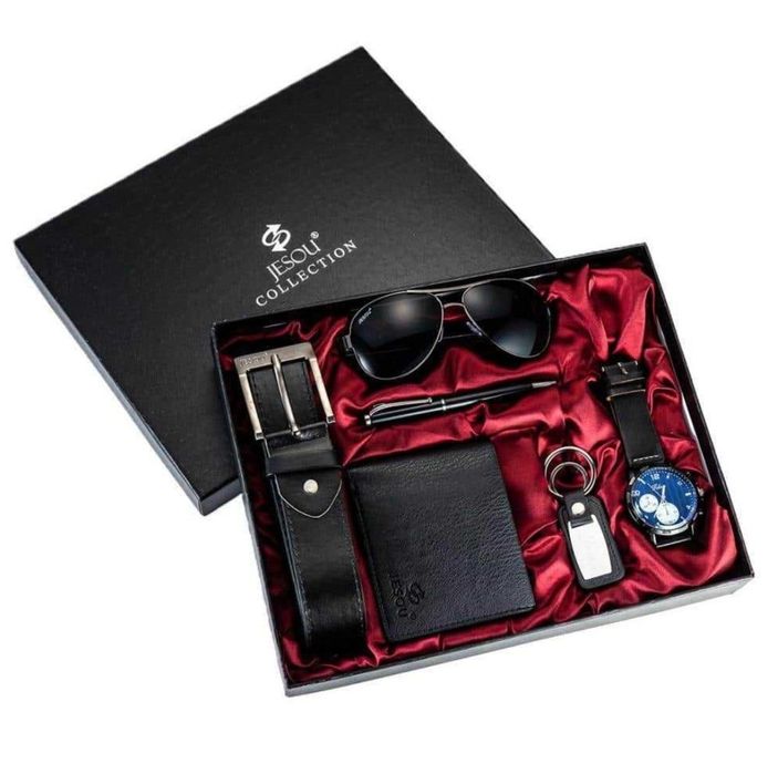 Jesou Collection мъжки подаръчен комплект, 6 в 1
