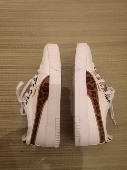 Puma Кожени Дамски Маратонки Обувки Carina Кожени Номер 40