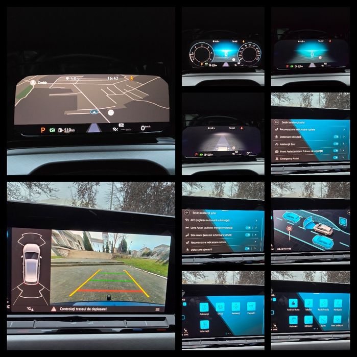 VW GOLF 8 LIFE 2021 DSG 150CP Led Virtual Tabletă Cameră ClimăDigitală