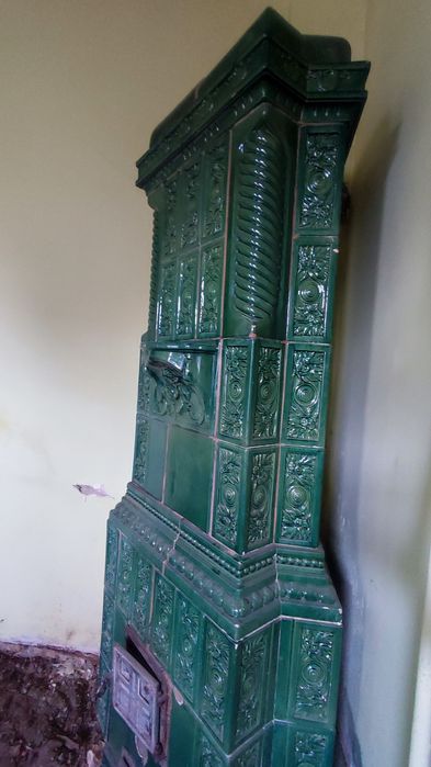 Sobă verde vintage
