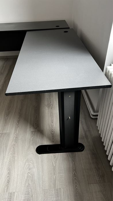 Birou office, Rollbox si dulap cu rafturi