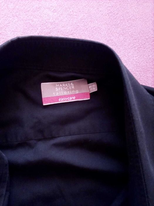 Vand camasa barbati neagra Marks&Spencer originala