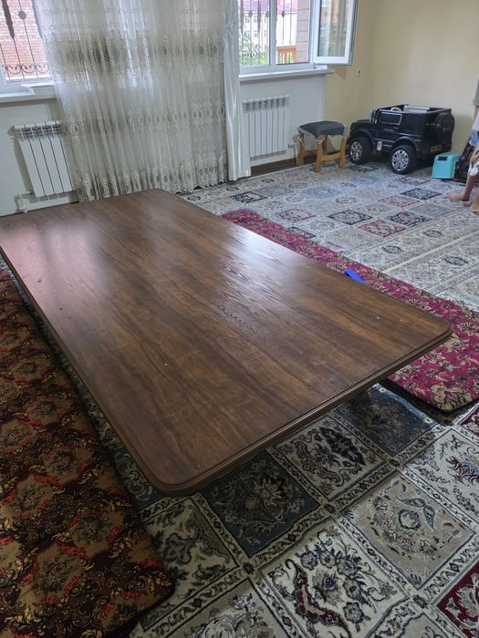 Стол-хонтахта 12 кишилик, 215×120 размерда