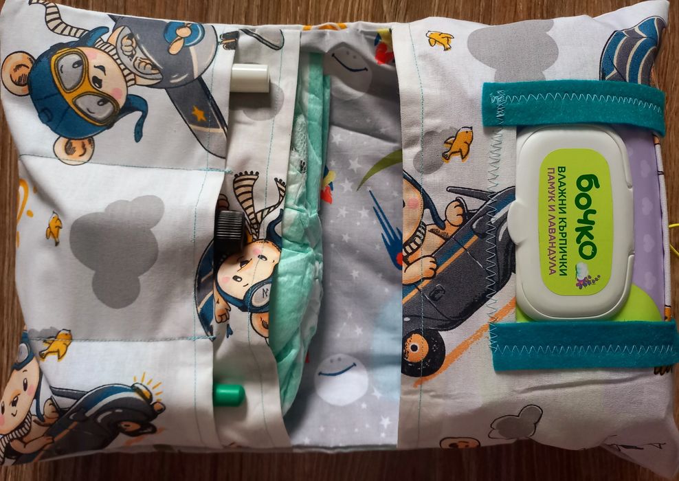 Органайзер за пелени/ Несесер за памперси-различни видове