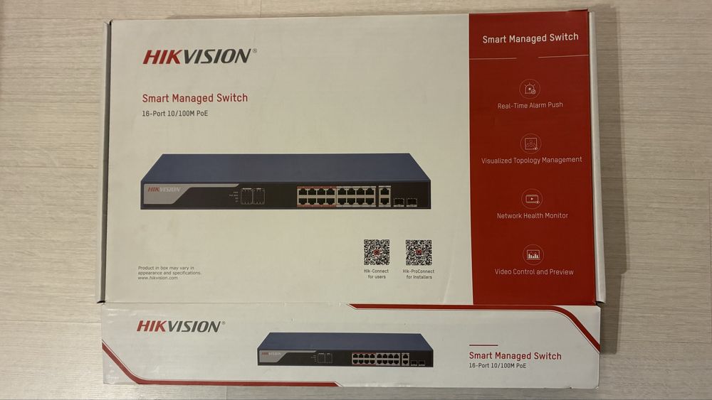 Hikvision DS-3E1318P-EI switch PoE
