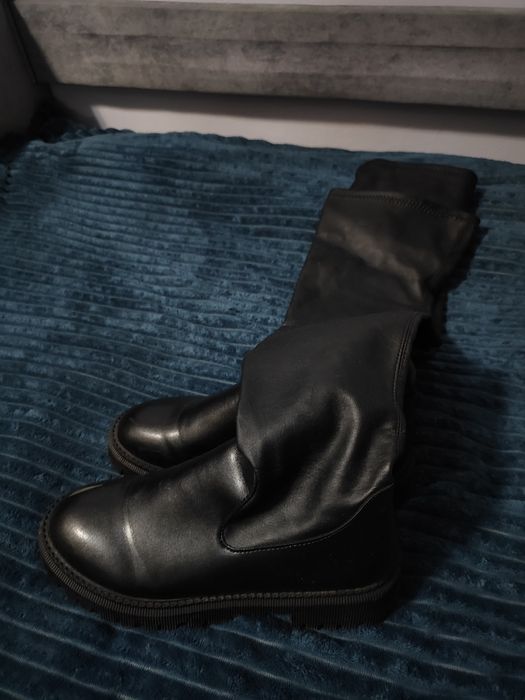 Сапожки длинные демисезонные