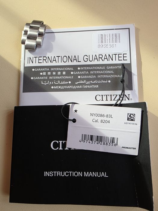 Citizen Promaster Pepsi 42mm automatic