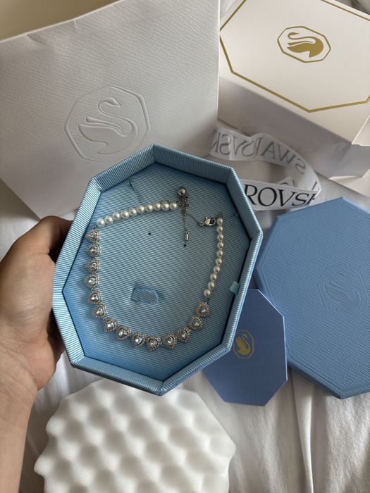 Колие с перли Ariana Grande x Swarovski