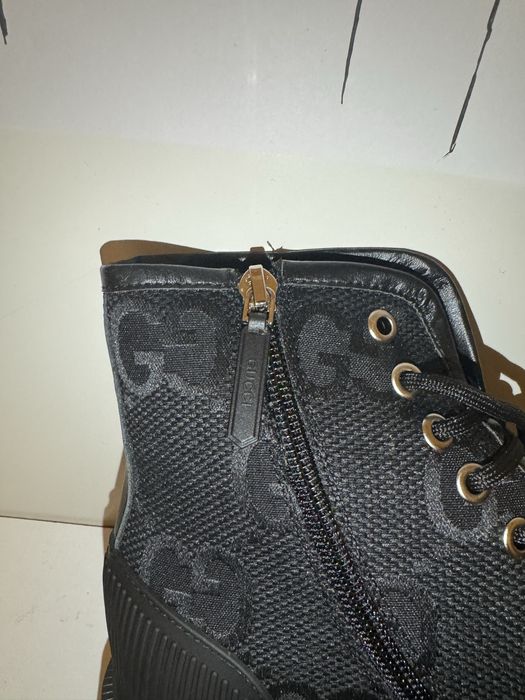 Bocanci/Ghete Gucci GG boots full black, 40-45