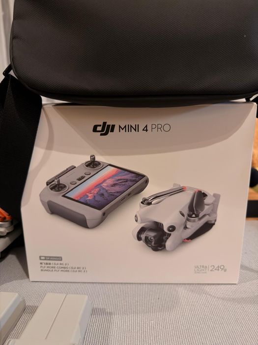 DJI mini 4 pro fly more combo с гаранция, застраховка и подаръци
