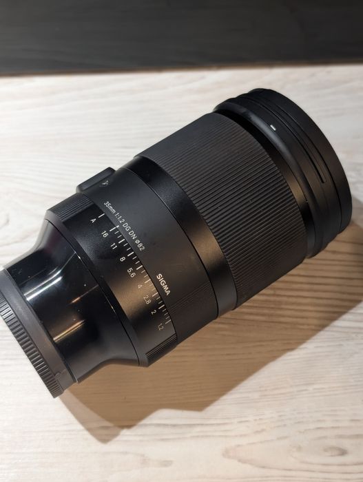 Obiectiv Sigma 35mm f/1.2 DG DN Art (Sony E) - Ca Nou, testat o singură dată!