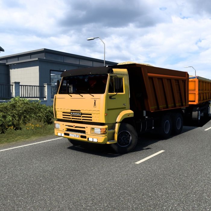 Предоставляем услуги Камаз с прицепом перевозка зерна