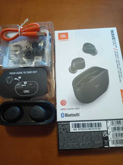 JBL Wave 100 TWS Bluetooth Red Dot Award Winner 2021