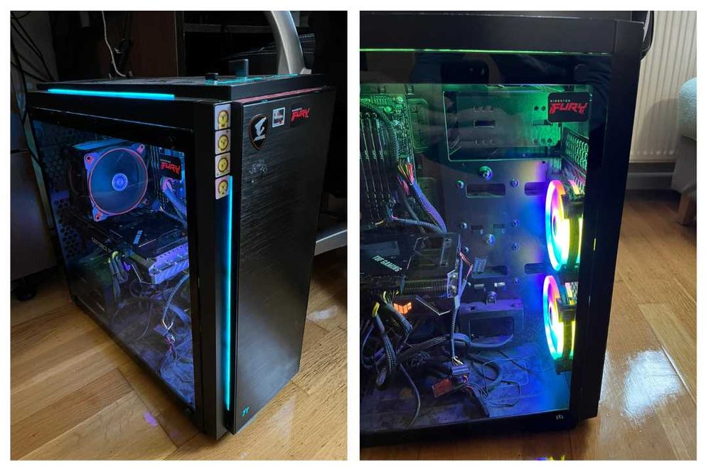 Carcasa PC Thermaltake mare cu sticla