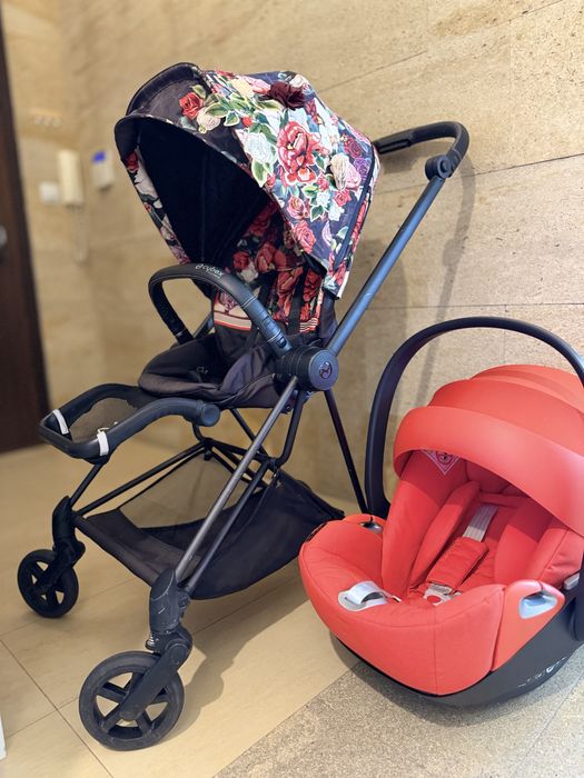 Cybex Mios лятна количка + кошче за кола
