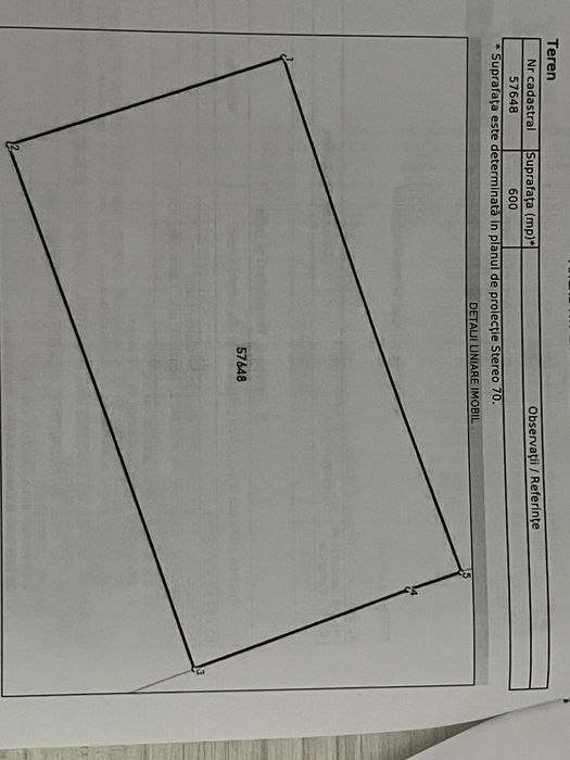 Doua terenuri de 600 mp construibili de vanzare cu panorama superba