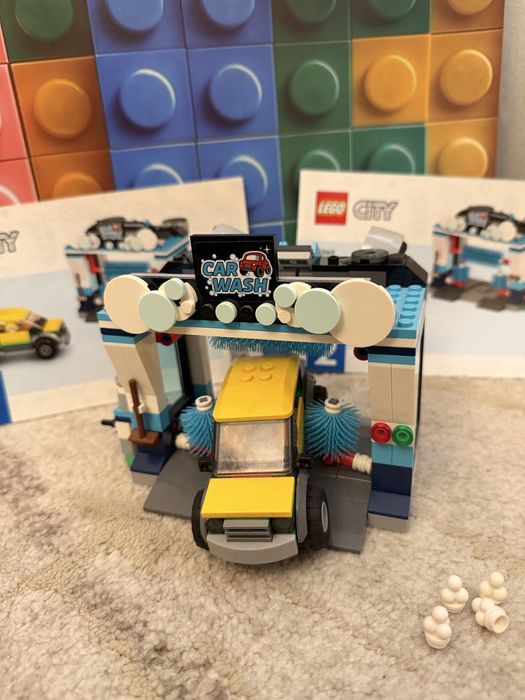 Lego City - spalatorie auto