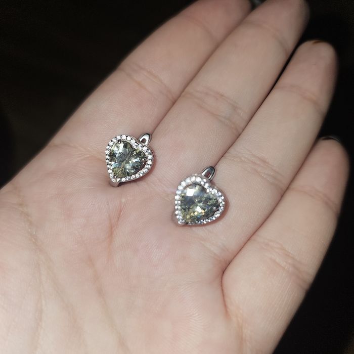 Кольцо и серьги из серебра 925°