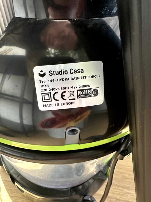 Aspirator Spalare & filtrare prin apa, Studio Casa Hydrarain Jet Force