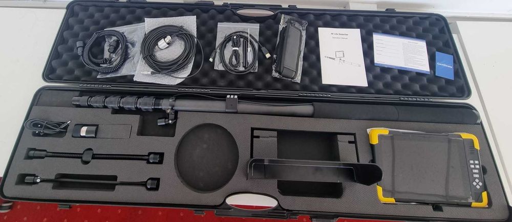 Nou camera de inspectie 4K cu stalp telescopic 5 metri