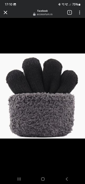 Manusi de iarna compatibile cu touch-screen pentru orice telefon