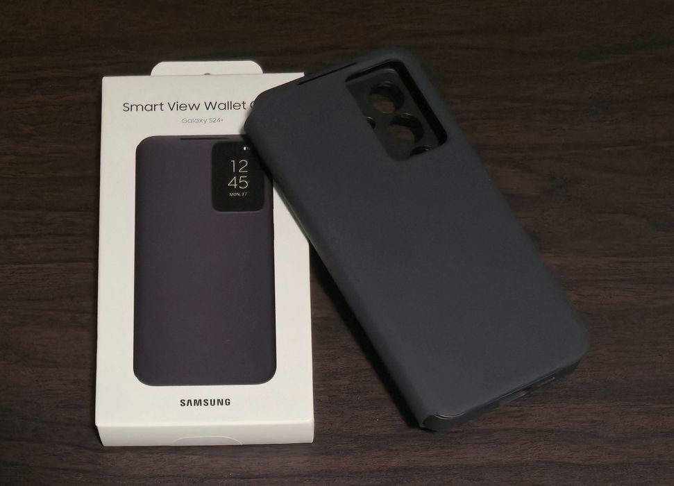 Husa flip activa originala Samsung Smart View Wallet Case S24+ S24Plus