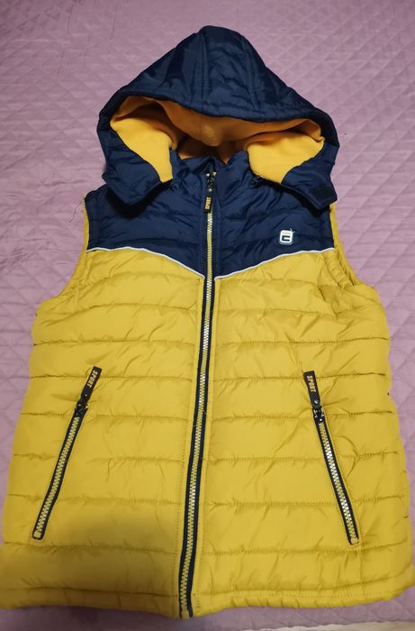 Детско елече цвят горчица