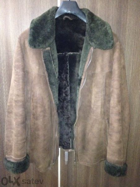 Яке от агнешка кожа