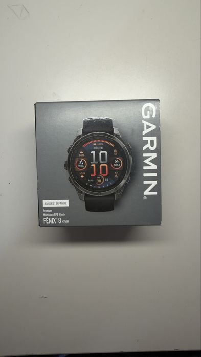 Garmin Fenix 8 Saphire Titanium 47mm