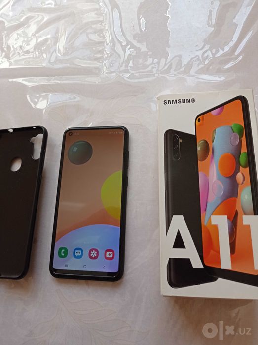 Samsung Galaxy A11 +karobka,dok,steklo,chexol yangi ishlatishga tayyor