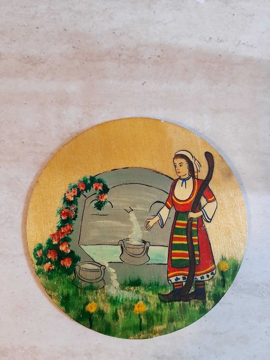 Подложки за чаши, ръчно изработени. Народни мотиви!