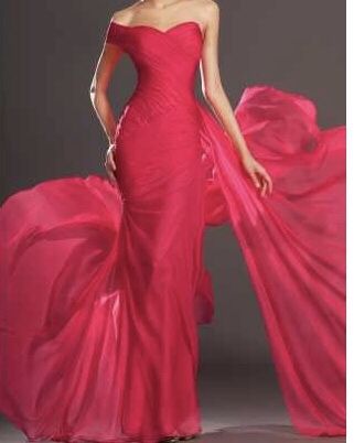 Rochie din voal, culoarea roz