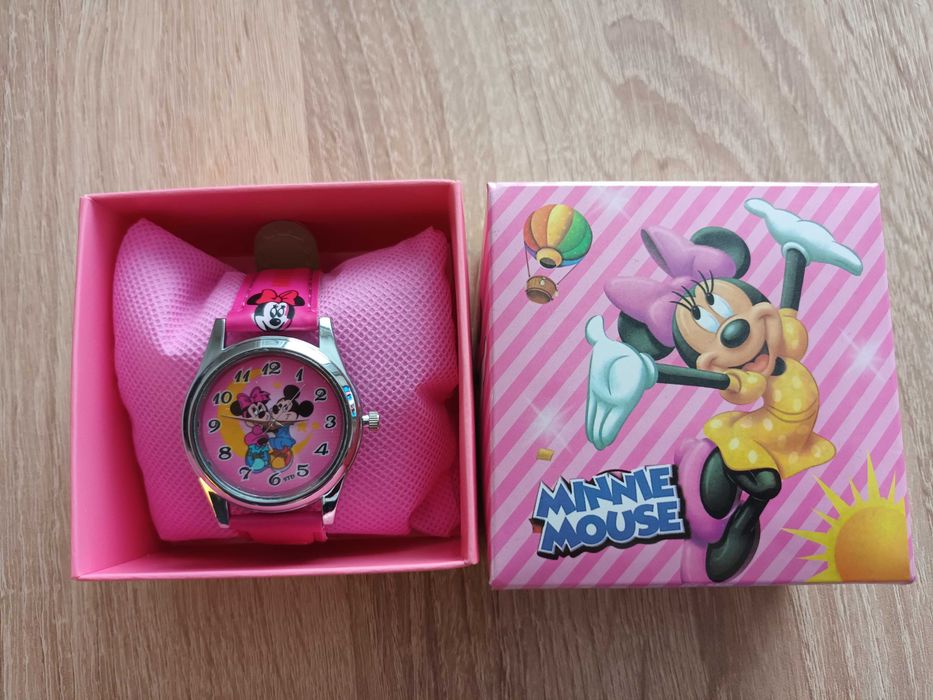 Часовник Мики Маус, Мини Маус, детски часовник в кутия