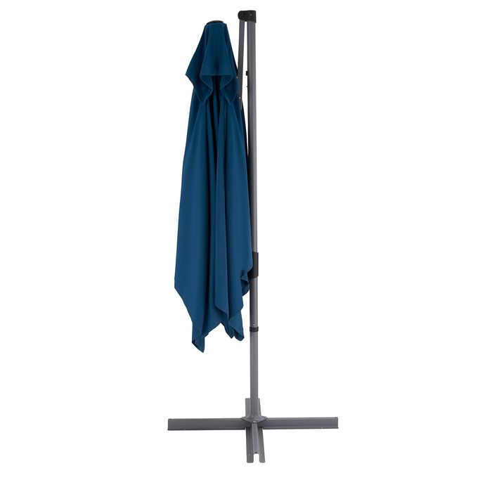 VANDUTA - Umbrela terasa GOODHOME Kalanga, otel, 235 x 250 cm, albastru
