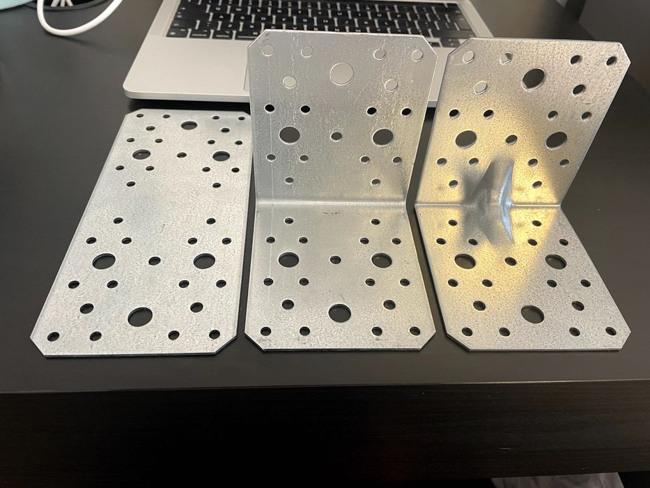 Elemente Fixare Lemn – Colțare Perforate Diverse Dimensiuni