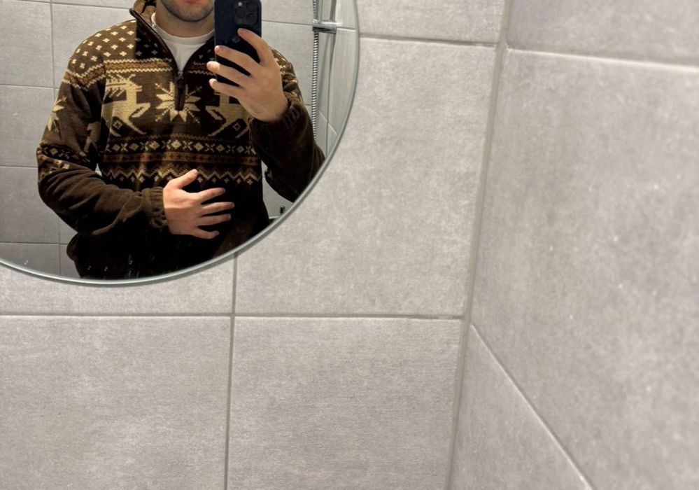 Polo Ralph Lauren fair isle поларен суитшър/пуловер