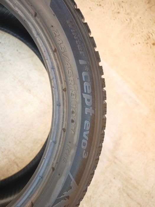 Anvelope 245/45/18 iarna M+S Hankook dot 2321