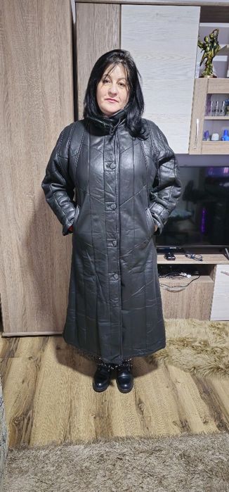 Haina lunga tip Palton din piele de oaie Werner Christ