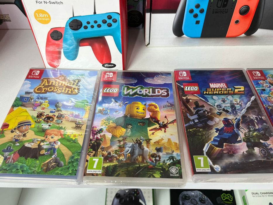 все для Nintendo switch картриджы игры аксессуары