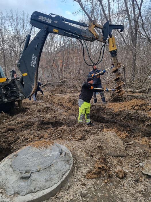 Услуги эксковатора и гидромолота